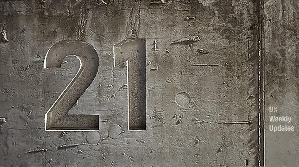 UX Weekly Updates (21)