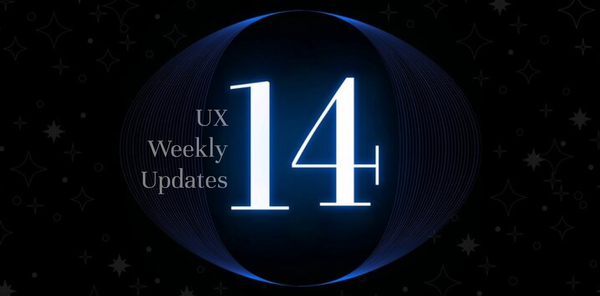 UX Weekly Update (14)