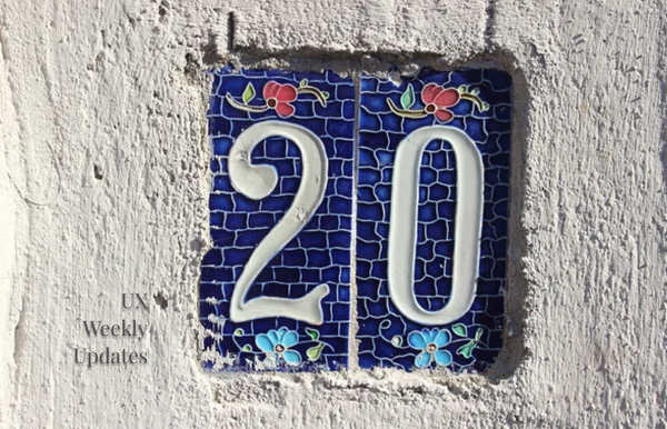 UX Weekly Updates (20)